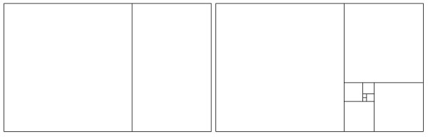 Golden Rectangles have a 1.618:1 ratio and are considered more appealing compared to other sizes.