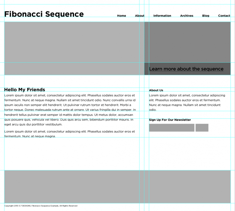 How To Design Using The Fibonacci Sequence
